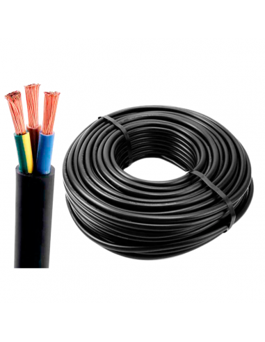 Cable Tipo Taller X Mm Vaina Negra Normalizado De Cal