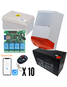 Kit Alarma Vecinal Wifi 1...