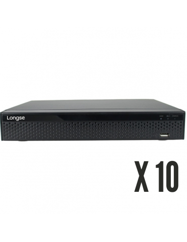 Caja 10 Xvr 4 Canales Longse 5 Mpx....