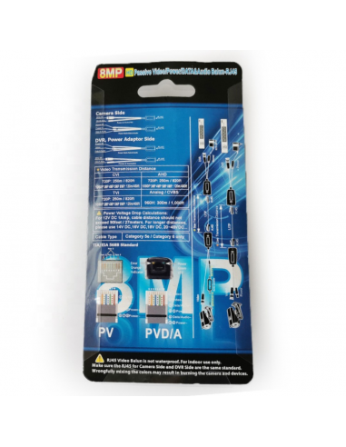 Pack X 50 Balun Utp Mini Video 1080p...