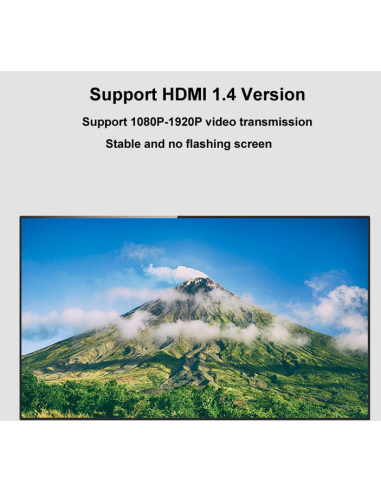 Cable Hdmi 5 Metros Enchapado En Oro Blindado Full Hd 1080p