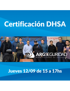 Certificación Dahua DHSA...