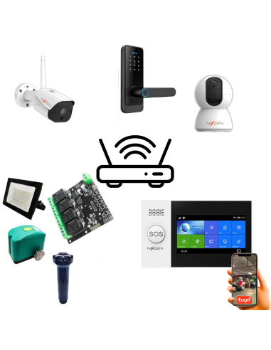 Kit Alarma Inalambrica Con Video Wifi...