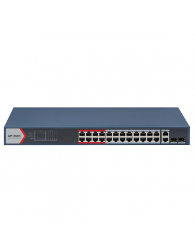 Switch Hikvision 24p Poe Fast Eth...