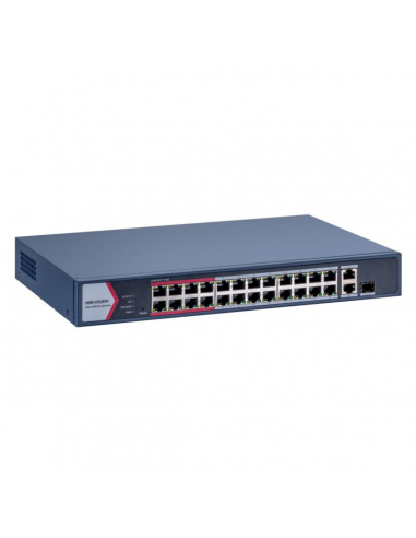 Switch Hikvision 24p Poe Fast Eth...